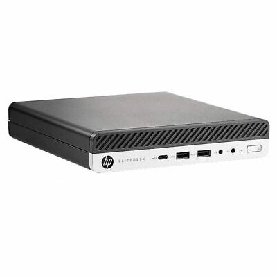 Ordenador HP EliteDesk 800 G3 Mini PC WIFI GRADO B (Intel Core i5 6500 3.20GHz/16GB/256SSD-NVMe/NO-DVD/W10P) Preinstalado