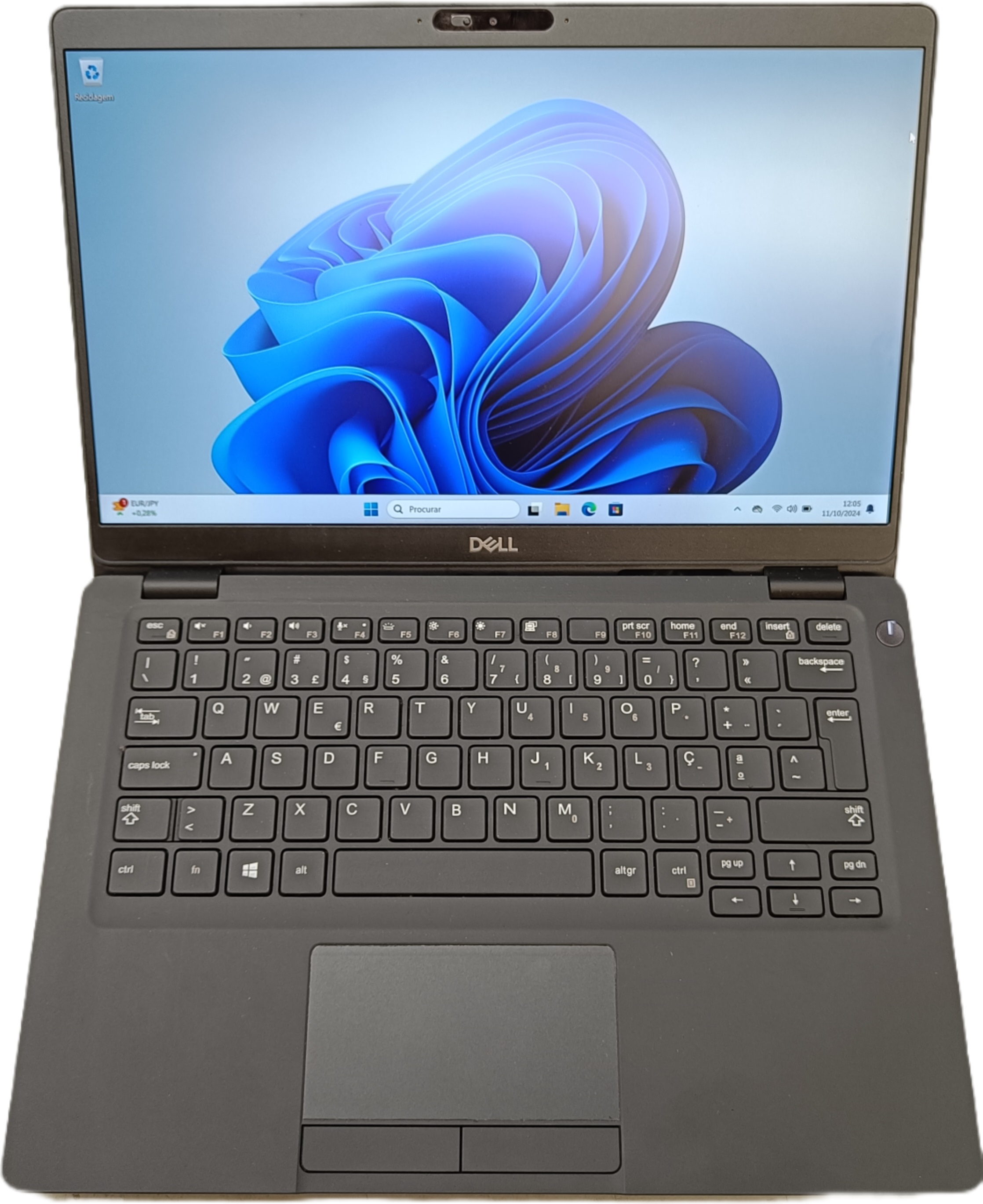 Portátil Dell Latitude 5300 GRADO A con teclado portugues (Intel Core i5 8350U 1.60Ghz/16GB/512SSD-NVMe/13.3FHD/NO-DVD/W11P) Preinstalado