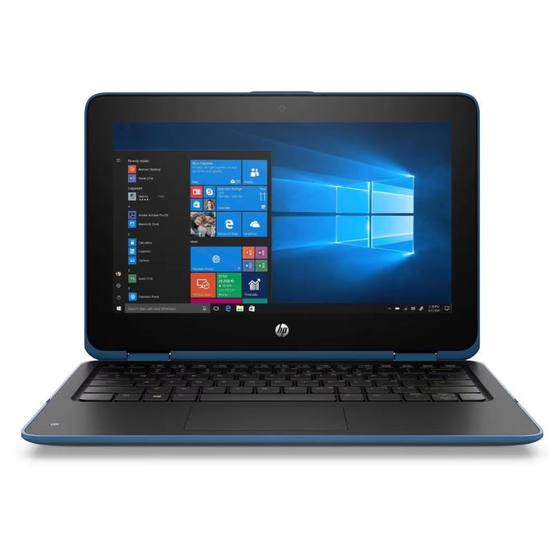 Portátil HP ProBook X360 11 G3 EE BLUE TÁCTIL GRADO B WEBCAM DOBLE (Intel Pentium N5000 1.1Ghz/8GB/256SSD-M.2/11.6HD/NO-DVD/W10P) Preinstalado
