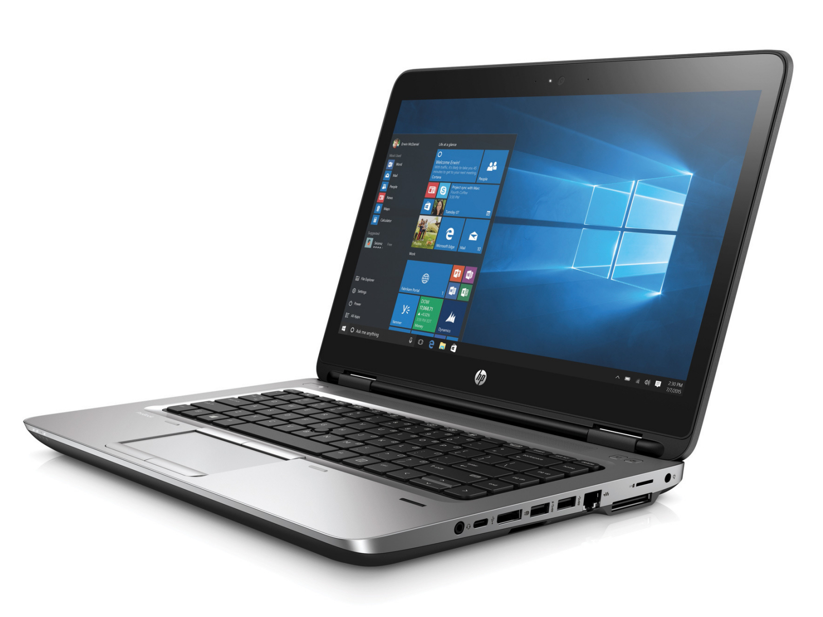 Portátil HP Probook 640 G3 GRADO B (Intel Core i5 7200U 2.5Ghz/8GB/240SSD-M.2/14FHD/NO-DVD/W10P) Preinstalado