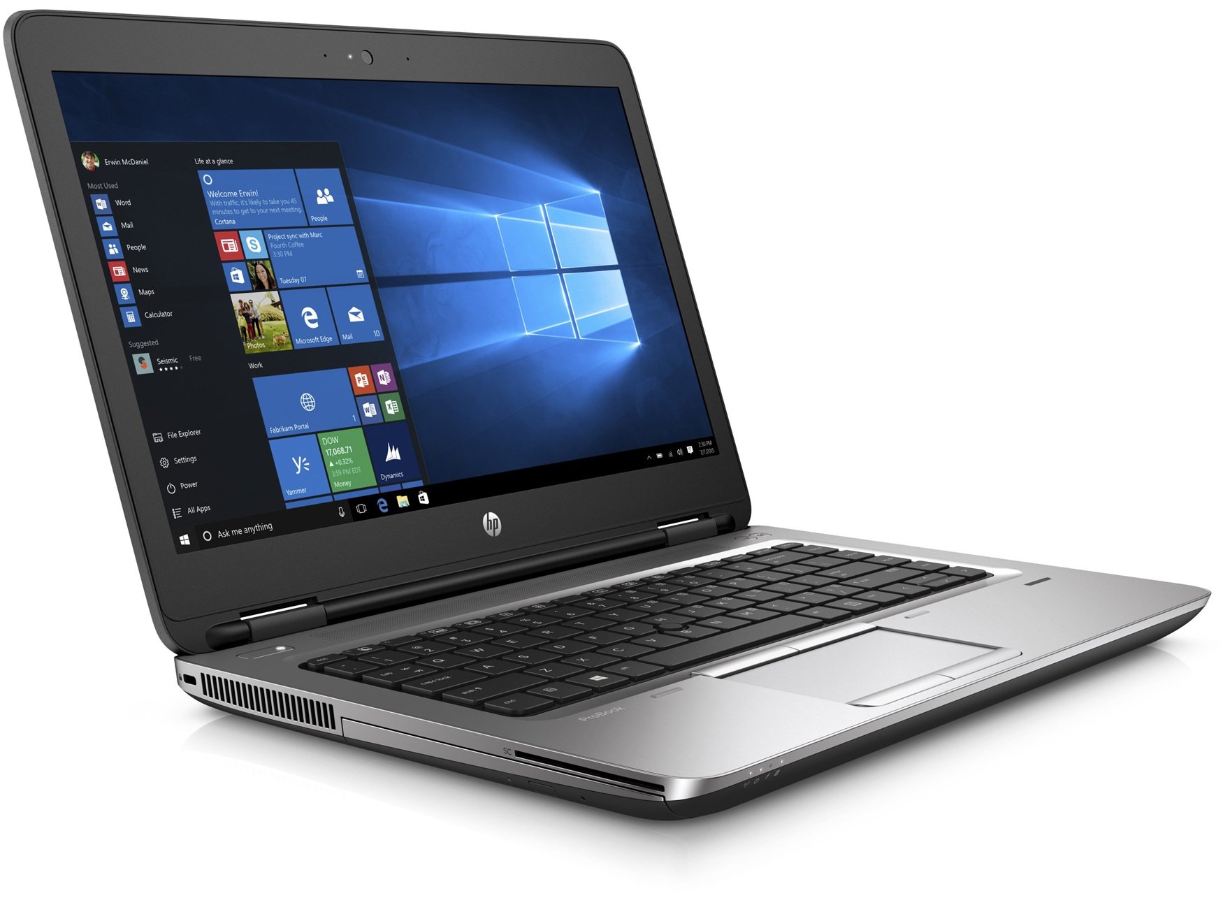 Portátil HP Probook 645 G2 GRADO B (AMD A8-8600B 1.6Ghz/8GB/240SSD/NO-DVD/14/W7P) Preinstalado