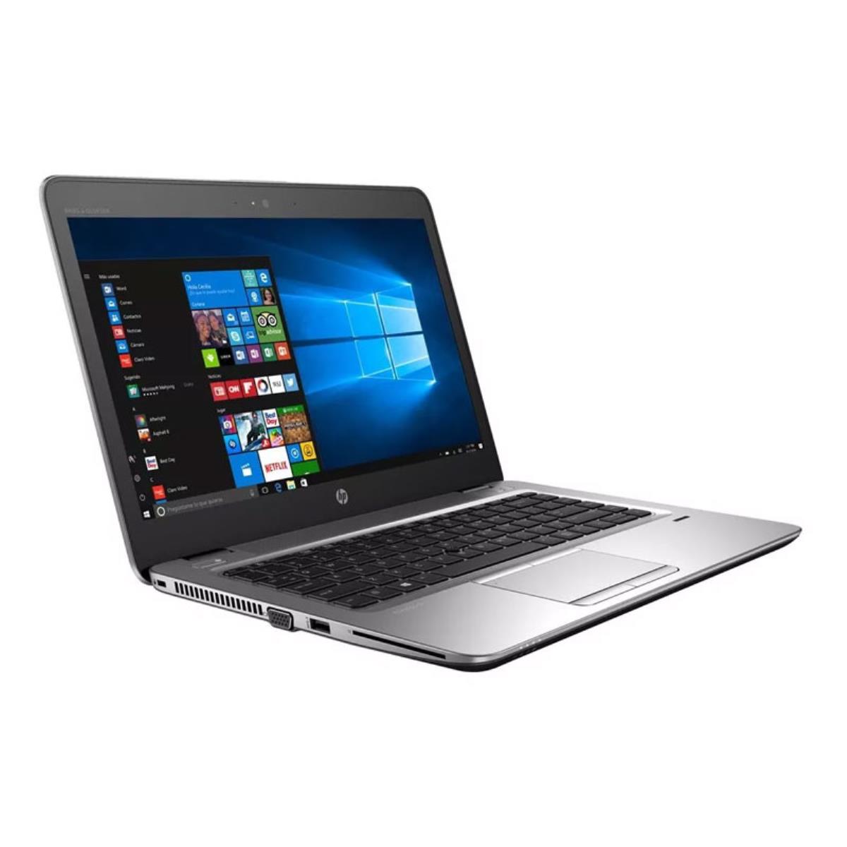 Portátil Ultrabook HP Elitebook 840 G3 GRADO B con teclado castellano (Intel Core i5 6200U 2.3Ghz/8GB/512SSD-M.2/14FHD/NO-DVD/W10P) Preinstalado